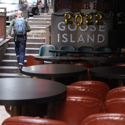 Bars and pubs are among the 15 types of premises ordered to close for two weeks under Hong Kong’s strict social-distancing rules. The curbs have now been extended until February 3. Photo: Nora Tam