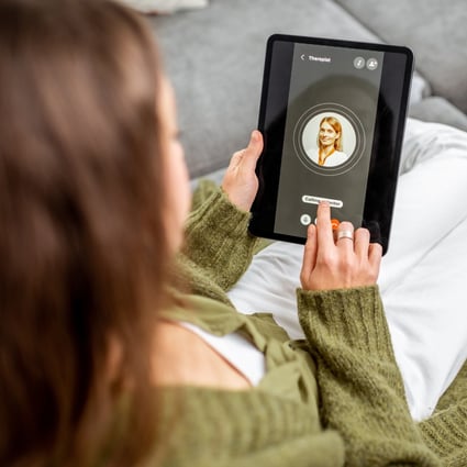 Online therapy is a rapidly growing sector of the wellness industry, but how should you choose a counsellor and optimise your sessions? Photo: Shutterstock
