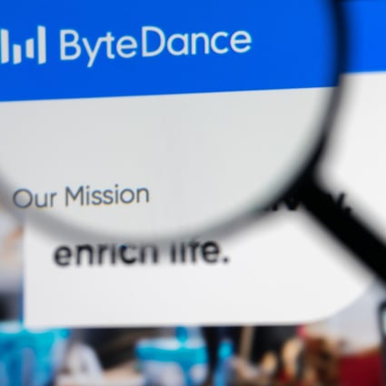 The slower pace of growth for ByteDance and China’s other major internet companies was largely attributed to Beijing’s crackdown on Big Tech, which is expected to continue this year. Photo: Shutterstock