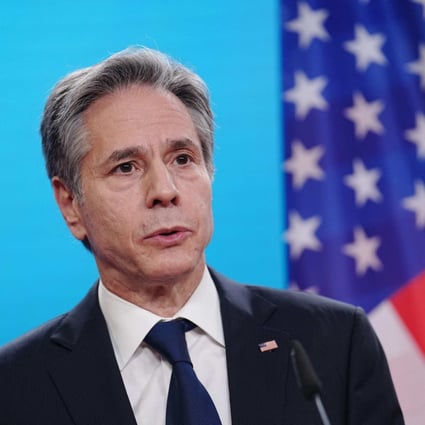 US Secretary of State Antony Blinken told a virtual discussion on Monday that US rejection of multilateralism in recent years aided China’s rising prominence on the world stage. Photo: AFP