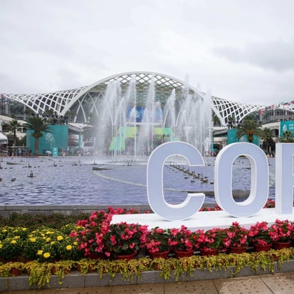 The venue of the UN Biodiversity Conference (COP 15) in Kunming. Photo: AFP