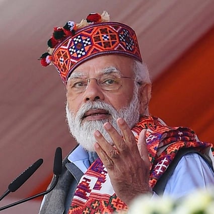 Indian Prime Minister Narendra Modi is to meet leaders from Central Asia on Thursday. Photo: AFP
