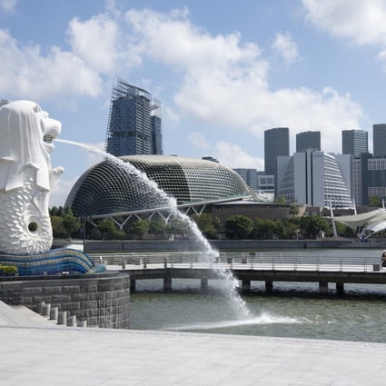 Merlion Park waterfront in Singapore. Photo: Bloomberg