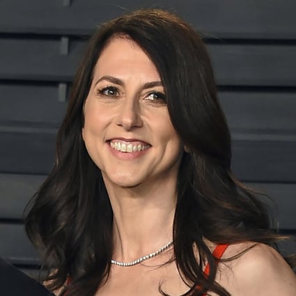 MacKenzie Scott, seen here on March 4, 2018, was third in the Forbes list of the world’s richest women in 2021. She was also the biggest philanthropist of the pandemic, giving away US$5.8 billion in grants to 500 non-profit organisations across the US, supporting causes including racial equity, LGBTQ+ rights and public health. Photo: AP