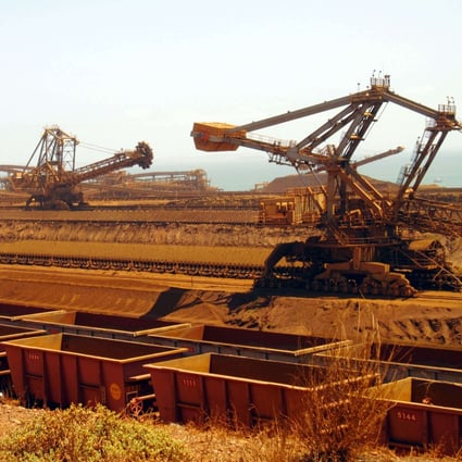 China imports more than three-quarters of its iron ore, mainly from Australia and Brazil. Photo: AFP