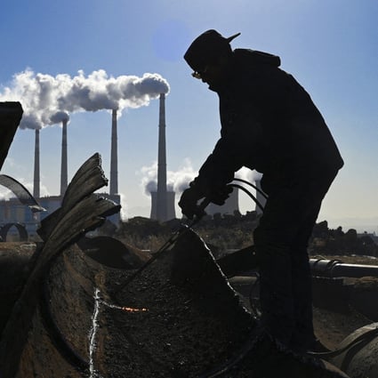 A coal-powered power station in Zhangjiakou, in China’s northern Hebei province. Photo: AFP