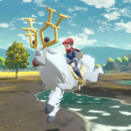 Pokémon Legends: Arceus has a more open setting than previous editions and preaches living in harmony with nature. Photo: Nintendo of America/TNS