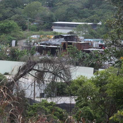 A brownfield site in Hung Lung Hang, New Territories, on May 28, 2021. Photo: Xiaomei Chen