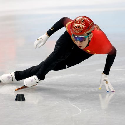 Wu Dajing of China attends a training session at Capital Indoor Stadium in Beijing. Photo: Xinhua/Ding Xu