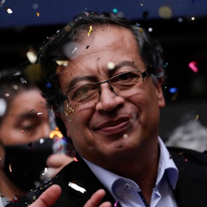 Colombian presidential front-runner Gustavo Petro in January. Photo: AFP