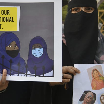 Violent clashes over students' hijab ban lift the veil on fault lines in  Narendra Modi's India | South China Morning Post