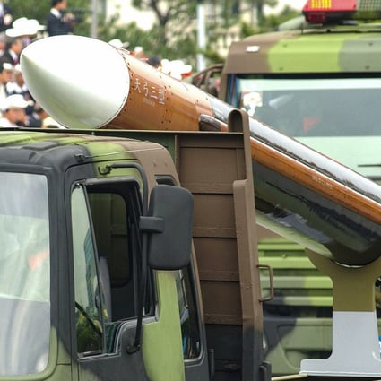 The components are said to be used in Taiwan’s Tien Kung, or Sky Bow, missiles. Photo: AFP