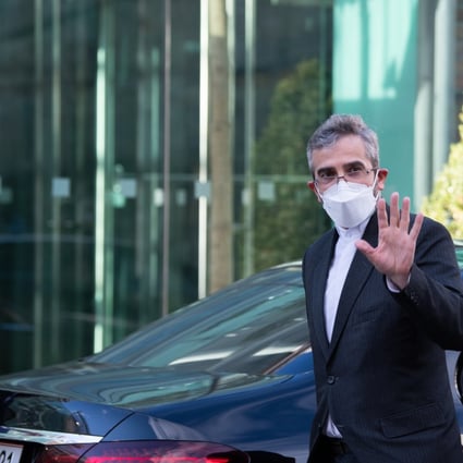 Iran’s Chief Negotiator for the Nuclear Agreement, Ali Bagheri Kani arrives for a meeting in Vienna Austria between the P5+1 group and Iran about the nuclear deal. 08 February 2022. Photo: EPA-EFE