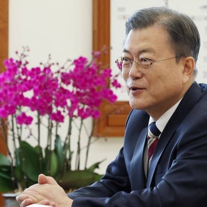 ‘Mild-mannered’ South Korean President Moon Jae-in. Photo: AFP