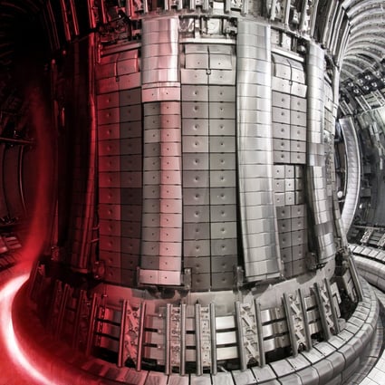 Scientists at the Joint European Torus facility in England generated 59 megajoules of energy for five seconds in a recent experiment, enough to power 35,000 homes. Photo: Handout