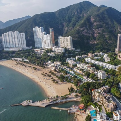An aerial view of Repulse Bay, one of the most expensive residential neighbourhoods in Hong Kong. Photo: Sun Yeung