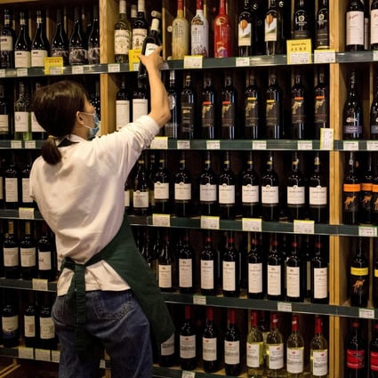 Beijing has unofficially banned several Australian imports, including wine. Photo: AFP