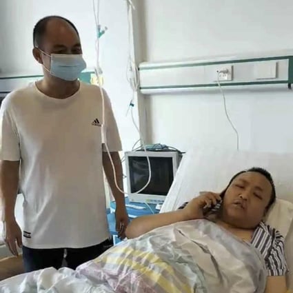 A Chinese man claims a criminal gang in Cambodia held him hostage and drew his blood repeatedly over many months. Photo: The Paper