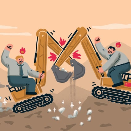 Lithium has been dubbed “white gold”, and the highly coveted resource has seen its value increase more than fourfold in the past year. Illustration: Perry Tse