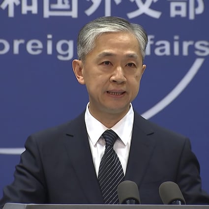Chinese foreign ministry spokesman Wang Wenbin said Lockheed Martin and Raytheon Technologies would be subject to sanctions but did not give further details. Photo: AP