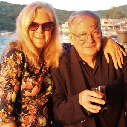 SCMP writer Robin Lynam and his long-term partner Karin Malmstrom. Lynam was remembered by friends and colleagues as a talented journalist of unfailing kindness. Photo: Chris Davis