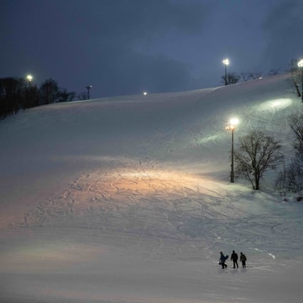 A virtually empty ski slope in Niseko, Japan. The Covid-19 pandemic has kept overseas tourists away from Japan since 2020, and many resorts are struggling. Photo: Carl Court/Getty Images