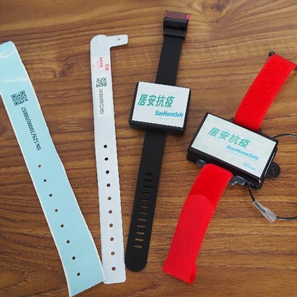 The new Bluetooth electronic wristbands. Photo: Handout
