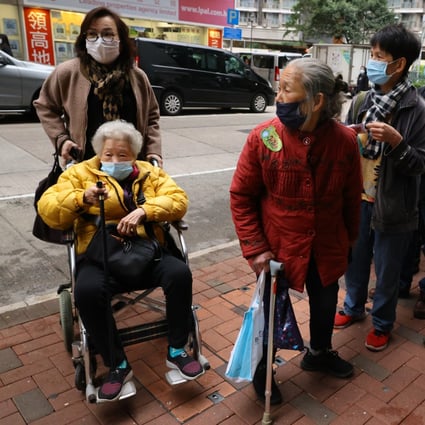 Elderly Hongkongers have been slow to get vaccinated against Covid-19. Photo: Dickson Lee