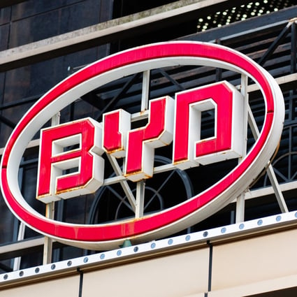 BYD, established in 1995 as a battery manufacturer, has evolved into the mainland’s largest new-energy vehicle maker. Photo: SOPA Images/LightRocket via Getty Images