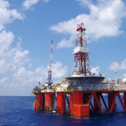 A Semi-Submersible Rig is seen in July 2019. Photo: Japan Drilling Company