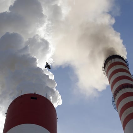 Smoke rises from the chimneys of a coal-fired power station. Southeast Asia’s SMEs emit more carbon than Cambodia and Brunei combined. Photo: AP