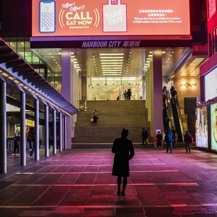 Wharf’s Harbour City shopping centre in Tsim Sha Tsui. Footfall at shopping centres suffered a big drop in the first two months of this year,  says Stephen Ng, the company’s chairman and managing director. Photo: Nora Tam