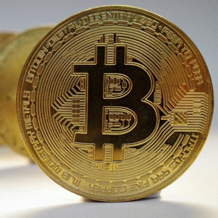 A representation of bitcoin is seen in this picture illustration taken October 19, 2021. Photo: Reuters