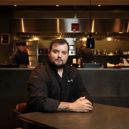 Chef Agustin Balbi pictured at his restaurant Ando in Central, Hong Kong. Photo: Xiaomei Chen