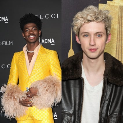 Celebrities like Lis Nas X (left) and Troye Sivan can thank the rise of social media for their ability to own their sexuality. 