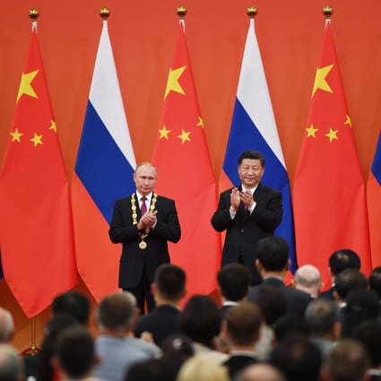 Bilateral trade between Russia and China rose by 38.5 per cent during January and February, year on year. It’s the highest growth rate for that period since 2010. Photo: AFP