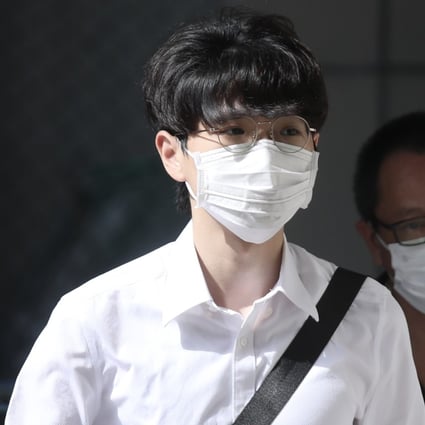 A former part-time RTHK reporter has been cleared of charges relating to  carrying toy guns and a walkie-talkie near Hong Kong Police College last year. Photo: Xiaomei Chen