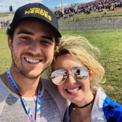 Billy Evans with his wife Elizabeth Holmes