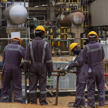 Angola’s economy is heavily oil-driven – crude oil and oil products account for about 96 per cent of total exports, according to the IMF. Photo: AFP