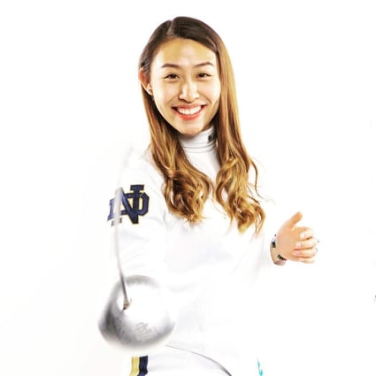 Kaylin Hsieh is aiming for victory at the 2022 NCAA Fencing Championships.