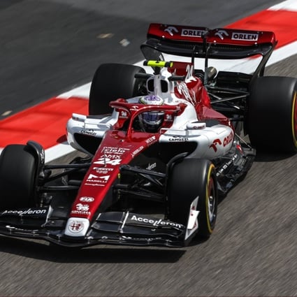 Alfa Romeo driver Zhou Guanyu during F1 preseason testing in Bahrain. Photo: Alfa Romeo F1 Team ORLEN/Formula 1