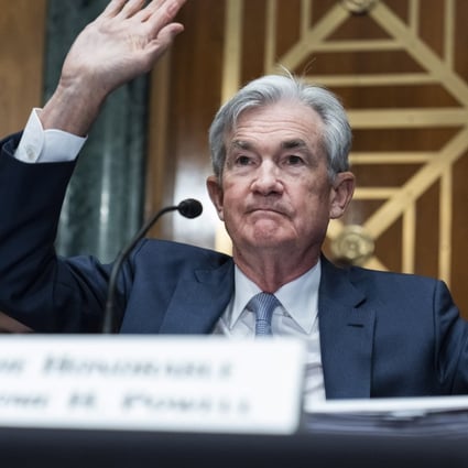 US Federal Reserve Chairman Jerome Powell testifies during the Senate Banking Committee hearing titled ‘The Semiannual Monetary Policy Report to the Congress’ in Dirksen Building in Washington, DC, on 3 March 2022. Photo: EPA-EFE