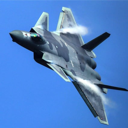 The J-20s or “Mighty Dragon” stealth fighters were deployed in July 2019 to the Eastern Theatre Command, which oversees the Taiwan Strait. Photo: 81.com