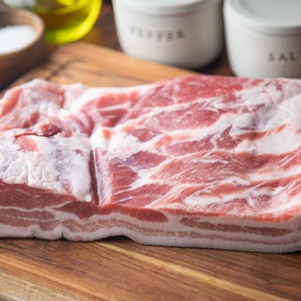 Buy a well-layered piece of pork belly that’s as evenly thick as possible before starting the home-cure process. Photo: Shutterstock