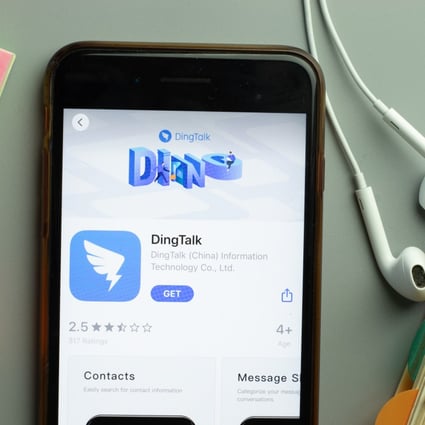DingTalk’s new corporate acquisition is expected to heat up competition in China’s fast-growing videoconferencing services market. Photo: Shutterstock