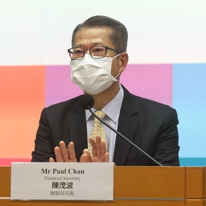 Hong Kong’s finance chief says the city’s economy is set to contract in the first quarter of the financial year. Photo: K. Y. Cheng