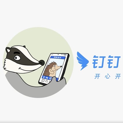DingTalk, Alibaba’s workplace chat tool, gets a new logo and slogan as it competes with Tencent and ByteDance for a bigger slice of China’s digital workplace market. Photo: Handout