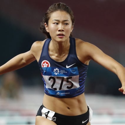 Hurdler Vera Lui clinches a bronze medal for Hong Kong at the 2018 Asian Games in Jakarta and is keen to repeat her feat at the 2022 Games in Hangzhou. Photo: Reuters 