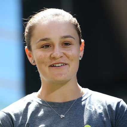Ashleigh Barty speaks to the media in Brisbane a day after her shock retirement. Photo: EPA-EFE