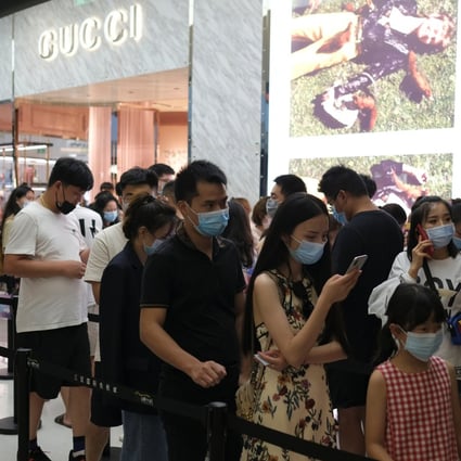 China’s luxury duty-free and e-commerce sales have surged during the pandemic. Photo: Reuters